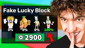 I Secretly Cheated in a Lucky Block Race!