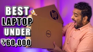 TOP 5 BEST LAPTOP UNDER 60000  *UPDATED* 🔥 My favorite laptops in 4 mins⚡ SSD | HP | Lenovo