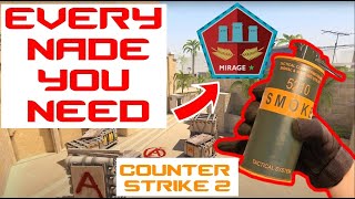 EVERY SMOKE you need for Mirage IN CS2
