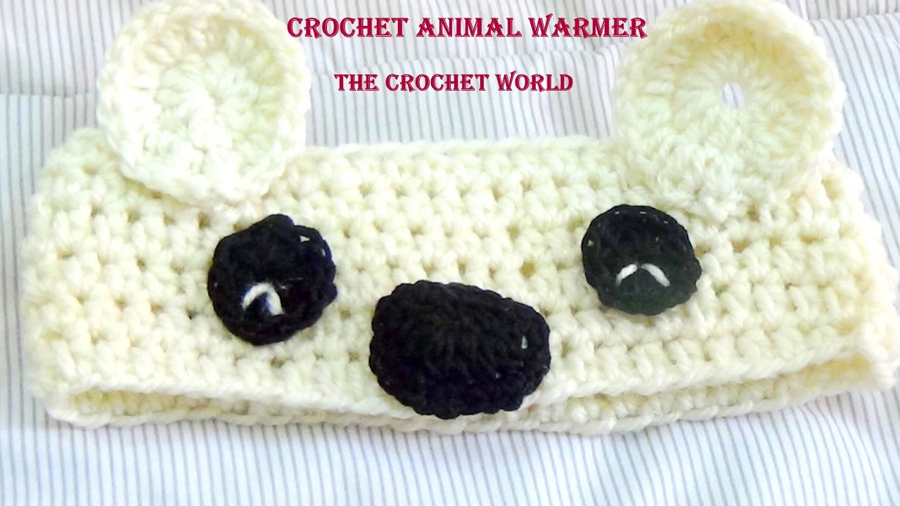 How To Crochet A Crossed Fur Headband Ear Warmer – Mama In A Stitch