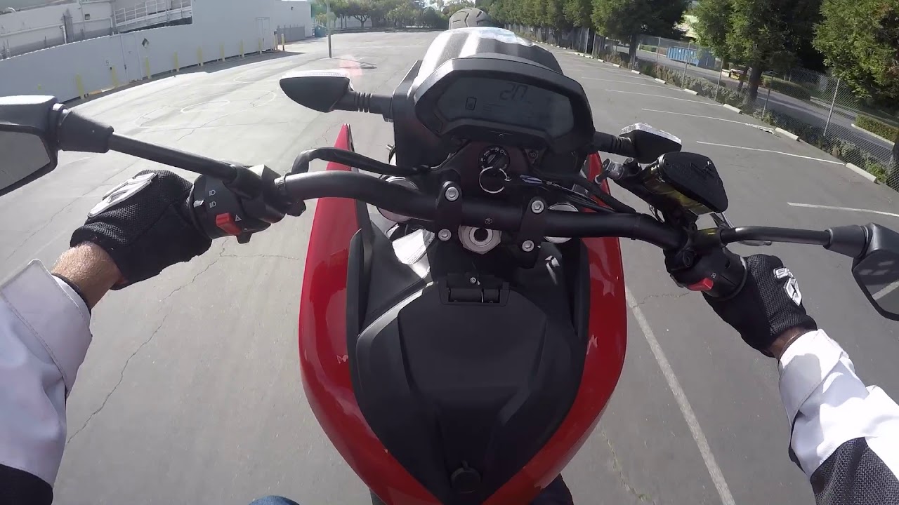 Electric Motorcycle Wheelie YouTube