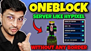 How To Make OneBlock Server Like Hypixel | How To Add One Block World in your Minecraft Server