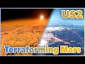 Terraforming Mars WITH LASERS in Universe Sandbox 2