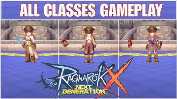 RAGNAROK X NEXT GENERATION  GAMEPLAY ALL CLASSES & SKILLS SHOWCASE MMORPG FOR ANDROID/iOS 2025