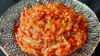 Sambal tempoyak ikan teri Khas Jambi. , || Pedas mantuuulllll.,