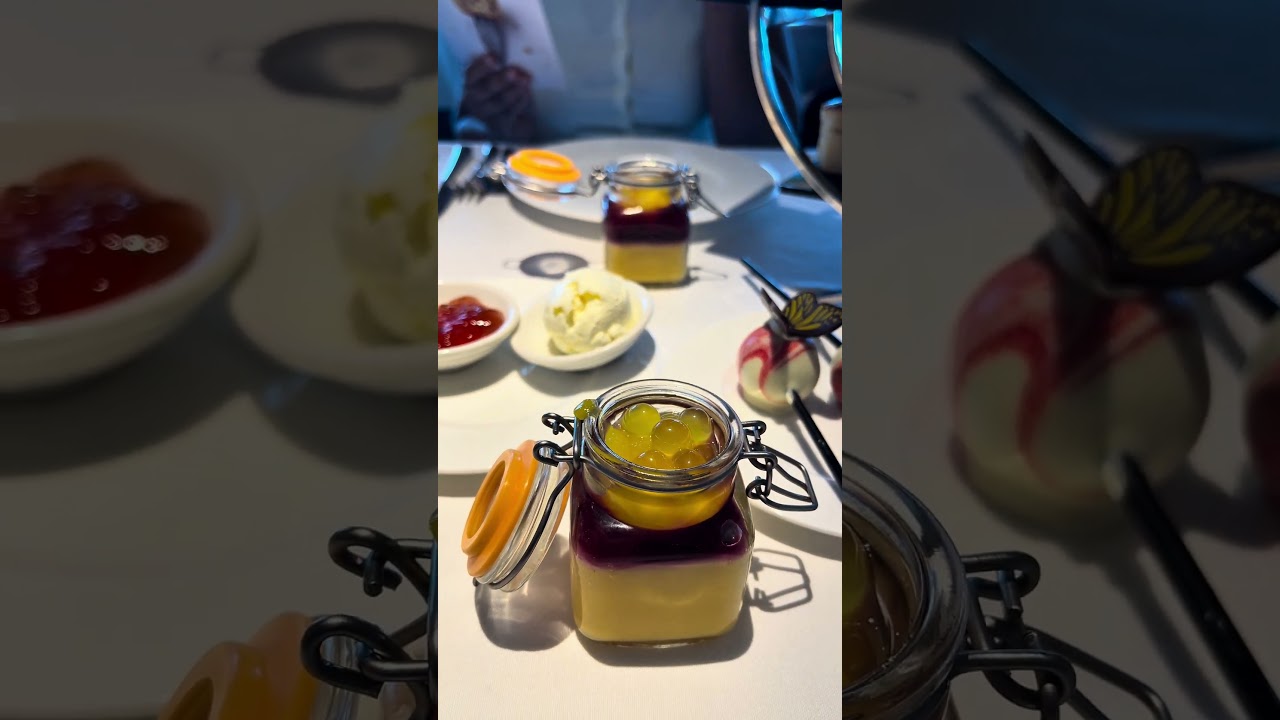The Best Afternoon Tea On A Cruise Ship 🚢☕️ #pandocruises #iona #afternoontea