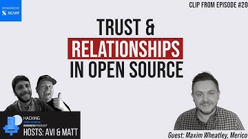 Building Long Term Open Source Relationships Leads to More Sales - Clip Ep 20