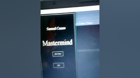 Mastermind in pygame