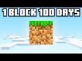 100 Days buts it&#39;s One Block