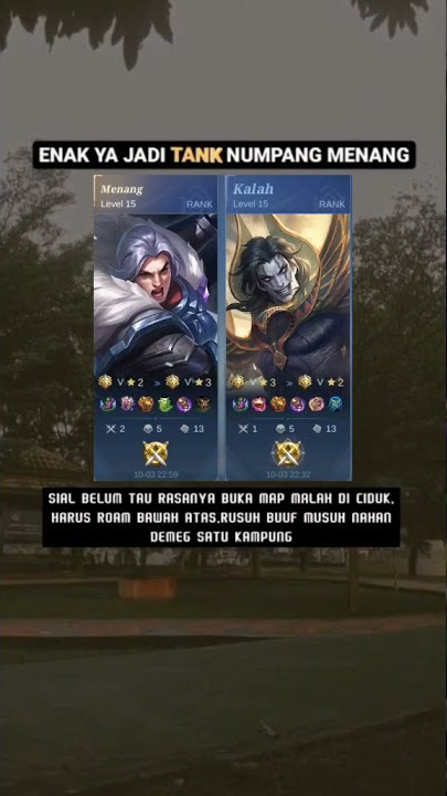Story Wa || User Tank || Mobile Legends