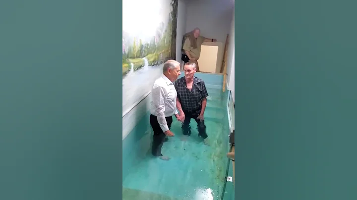 Fletcher getting baptized at Tabernacle Baptist ch...