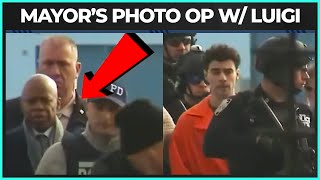 Eric Adam's Staged Photo Op With Luigi Mangione Raises Eyebrows