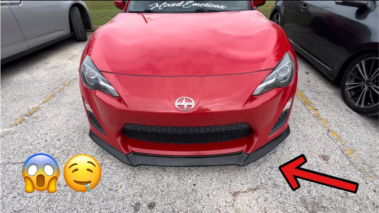 Ikon Motorsports Front Bumper Lip 2013-2016 Scion FRS CS Style