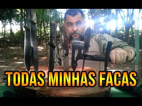 TODAS AS MINHAS FACAS – COLEÇÃO SURVIVALIST