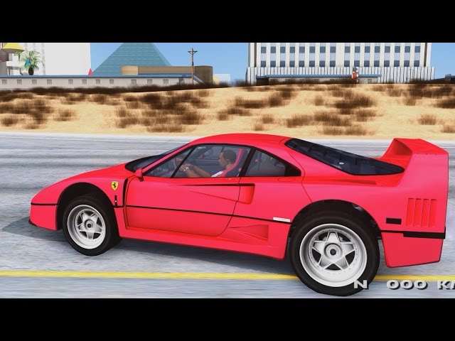 Download Ferrari F40 (US Spec) 1989 for GTA San Andreas