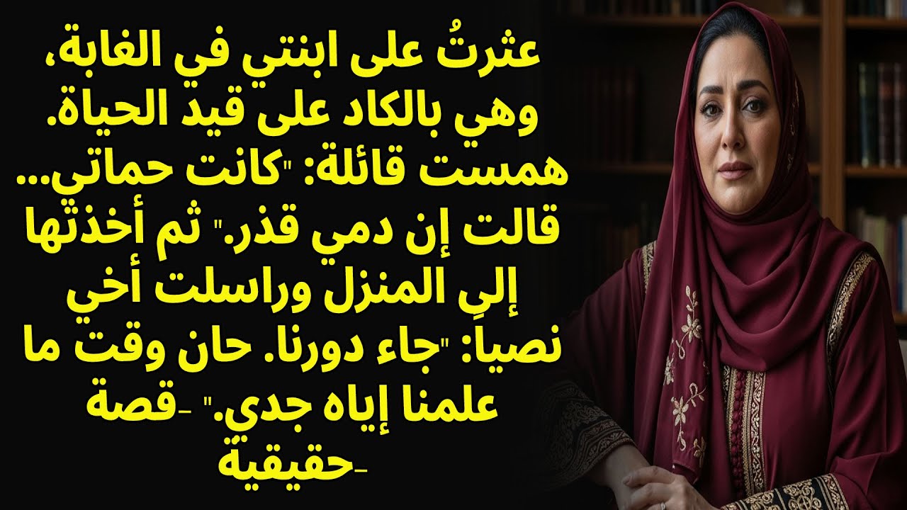 أرهقتها التعب، همست ابنتي، قالت حماتي إنك تستحقين هذا. وأخي...