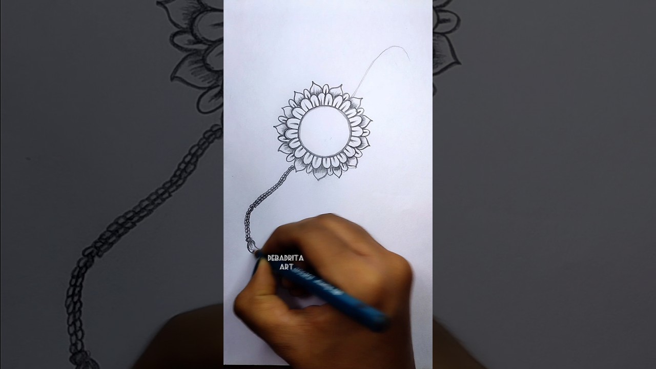 Rakhi drawing ||  Raksha Bandhan special drawing 
