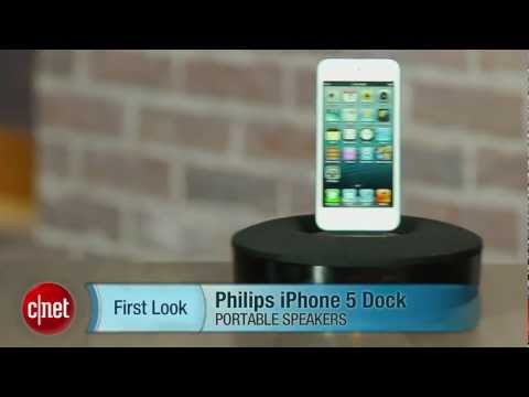 Док-станция Philips для iPhone 5 с динамиком DS1155 выигрывает по стилю