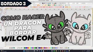 COMO DIGITALIZAR IMAGEN PARA BORDADO! | WILCOM E4 | BORDANDO CON R