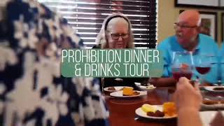 Prohibition Dinner and Drinks Tour | West Palm Beach Food Tour￼