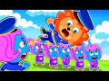 Маша и Леопольд. Малыши выносят полицейского - Мультик для детей - Lion Family на русском