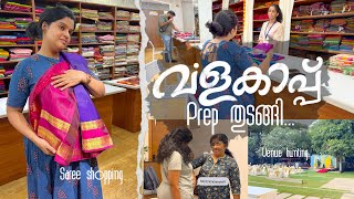 Our Valakaappu prep starts😁🤰 Going saree shopping and spending time with family and friends❤️