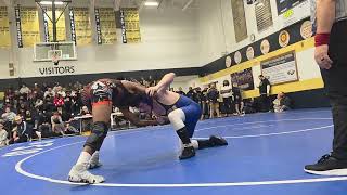 Matthew Brown wrestling at Sycamore Tournament 2026