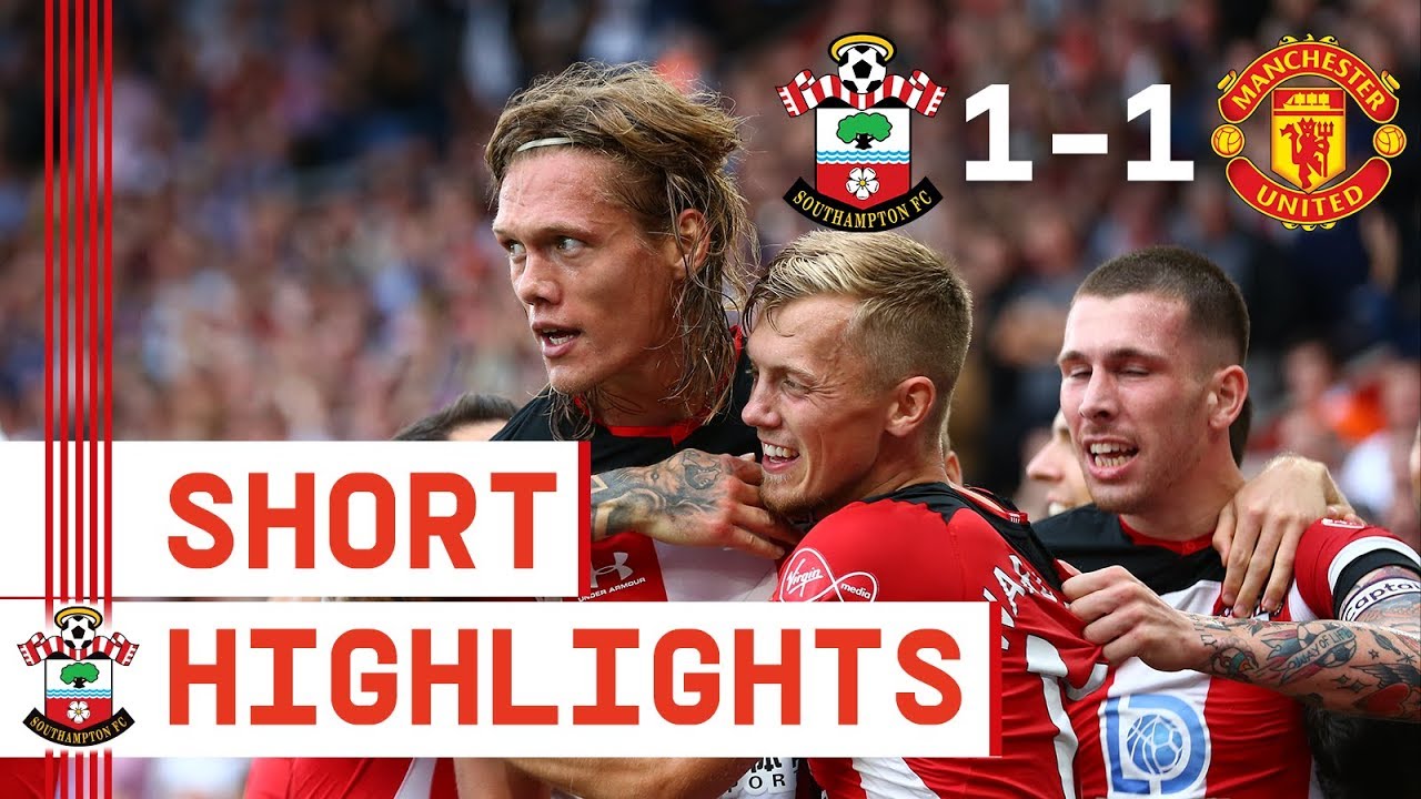 90-SECOND HIGHLIGHTS | Southampton Manchester - YouTube