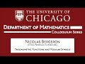 Colloquium: Nicolas Bergeron (École Normale Supérieure)