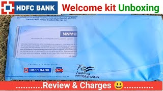 HDFC welcome kit unboxing & Review | Annual charges - 2024