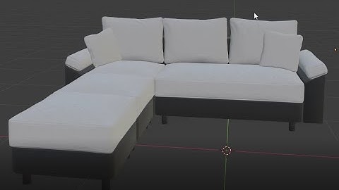 Tutorial Sofa | English | 3D | Blender | Material | Part 5