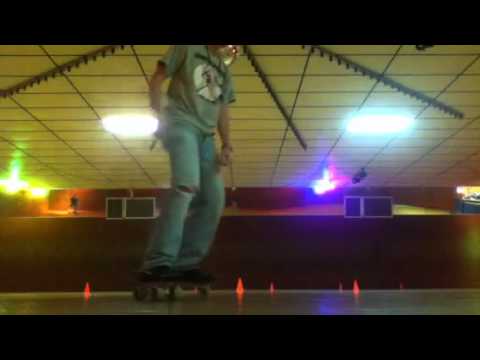 Practicing jam skating