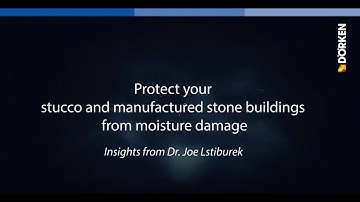 How to Protect Stucco Buildings from Moisture | Dr. Joe Lstiburek