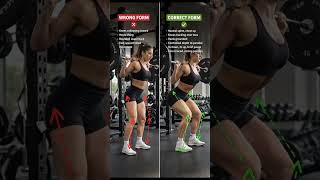 Squat Wrong vs Right ❌✅ | Fix Your Form (Beginner Guide)