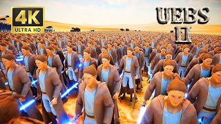 Ultramarine, Star Wars Jedi & humans vs BIG EVIL ARMY. Ultimate Epic Battle Simulator2 | UEBS 2