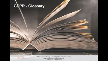 GDPR Compliance - Five Things You Should Know
