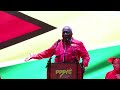 Prime Minister Mark Phillips speaks at PPP/C Wismar public meeting