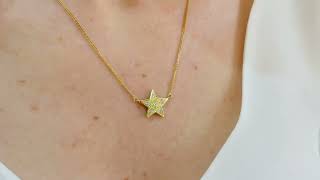 Video: Mini Star Necklace Details