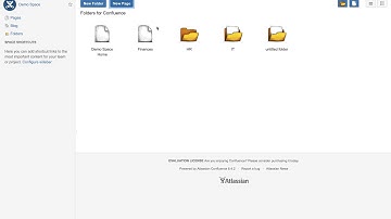 Folders for Confluence