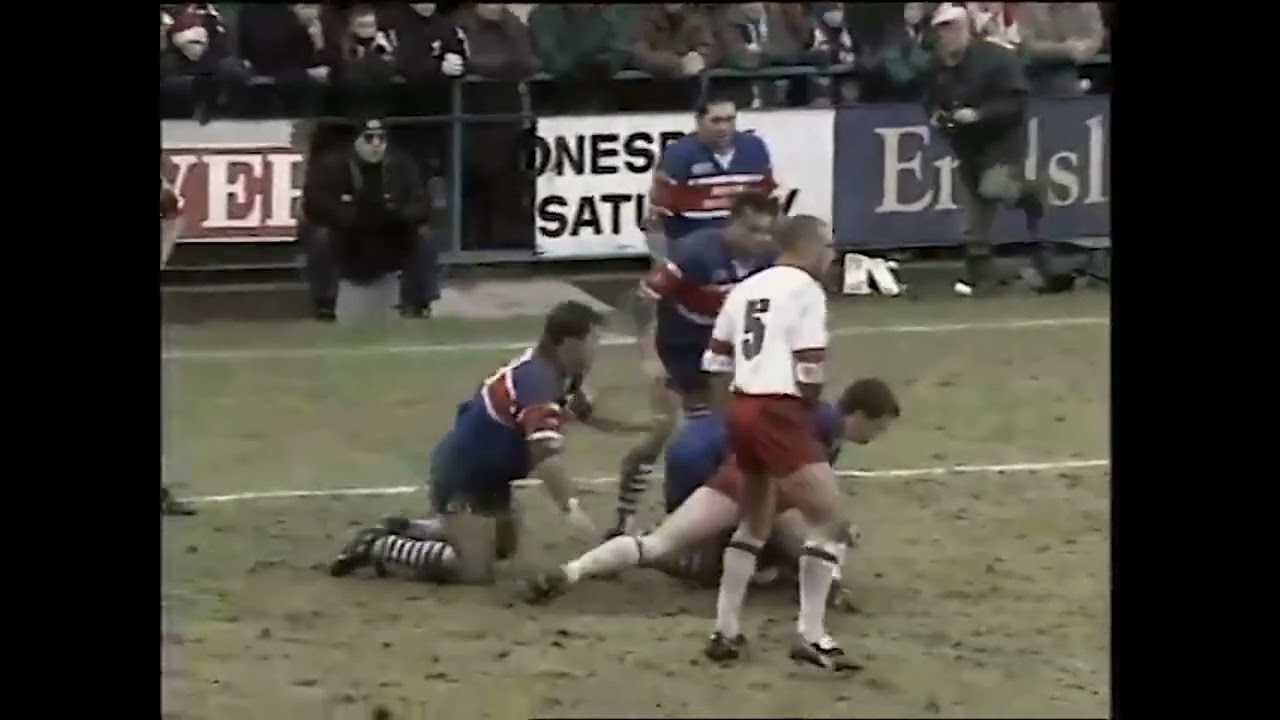 Rochdale Hornets vs St Helens - Challenge Cup 5th Round - 1996