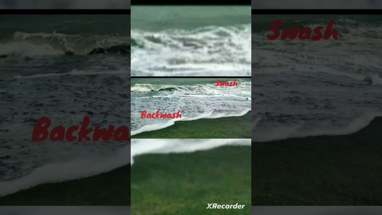 Understanding Swash and Backwash Sea Waves