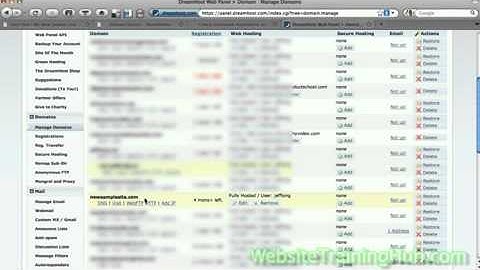 Learn how to buy a website domain name from Dreamhost com [WITH PROMO COUPON]