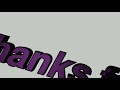 End of video