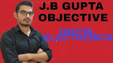 J.B Gupta Objective(DIGITAL ELECTRONICS)||ECE