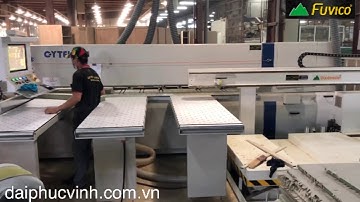 Máy Cắt Ván Cnc Ag-10ffv - Máy Cưa Panel Saw Cnc Lập Trình Cắt Tối Ưu Ván I Máy Cắt Ván Cnc