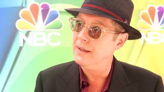 The Blacklist James Spader 2015 Nbc Upfronts Red Carpet Interviews Screenslam