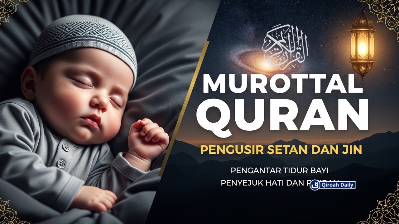 MUROTTAL PENGANTAR TIDUR PENENANG HATI DAN PIKIRAN | PENGANTAR TIDUR PENGUSIR SETAN @qiroahdaily
