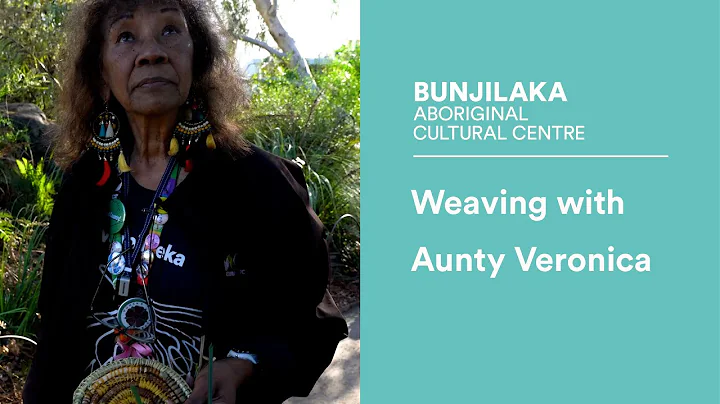 Weaving a story with Aunty Veronica Barnett