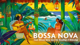 Cafe & Rain: Cozy Bossa Nova Jazz for Reading & Relaxing - Jazz for a Stress-Free Day