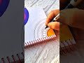 Simple Mandala Drawing That Looks Amazing 💖 Try This! #menorahcreatif #menorahsketchbook #ytshorts